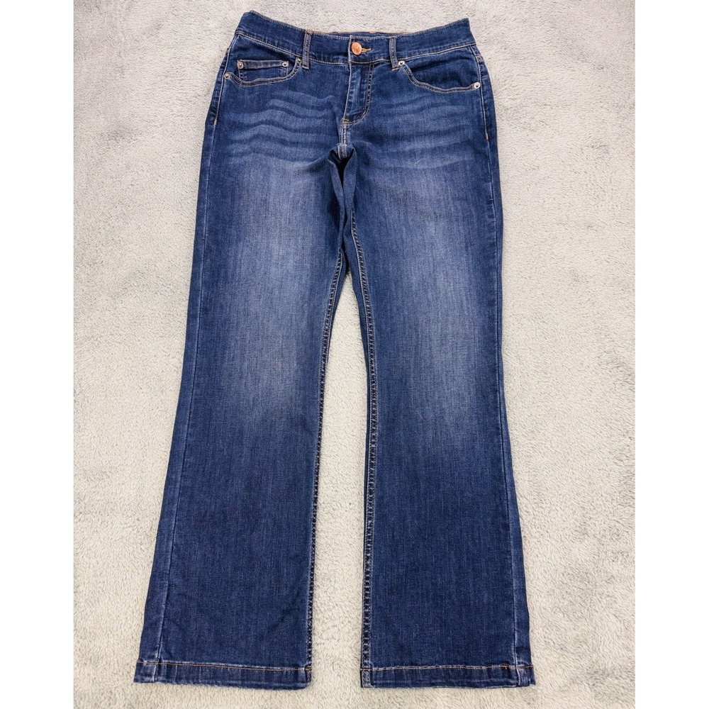 Mugsy Jeans Men 30x30 Blue Hamms Boot Whiskered Distressed Denim SN#FLX3NBHM